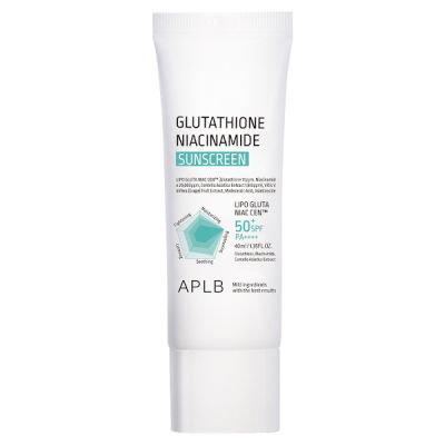 APLB Glutathione + Niacinamide Sunscreen – SPF 50+ PA++++ (40 ml)