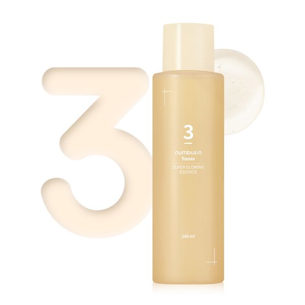 Numbuz:n - No.3 Super Glowing Essence Toner - 200ml